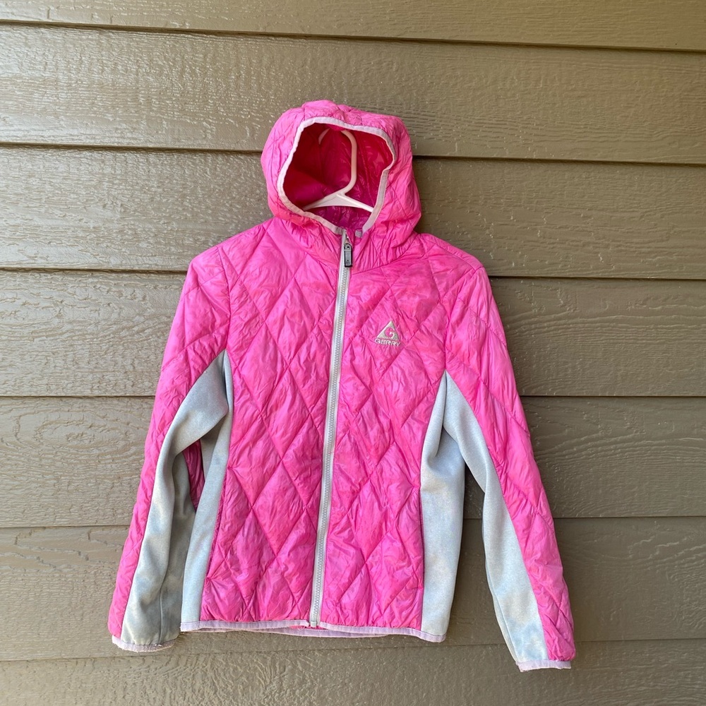 Gerry quilted down jacket girls M( 10-12)